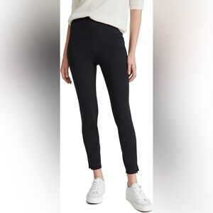 NWT • Theory Seamed Precision Ponte Leggings, Black